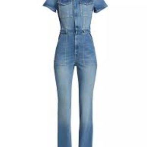 FIT FOR SUCCESS JUMPSUIT BOOTCUT - GOOD AMERICAN - NWT